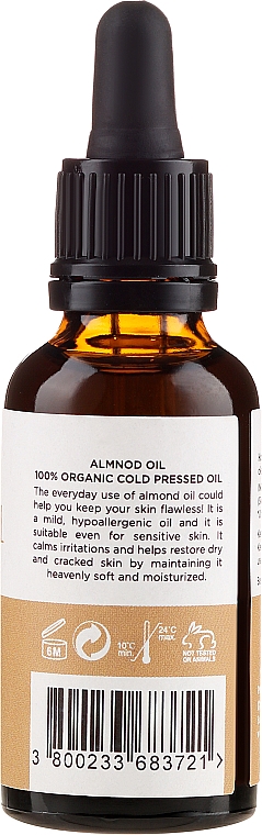 Kaltgepresstes Mandelöl - Wooden Spoon Almond Oil — Bild N2