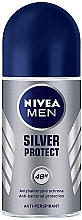 Düfte, Parfümerie und Kosmetik Deo Roll-on Antitranspirant - Nivea For Men Silver Protect Deodorant Roll-On