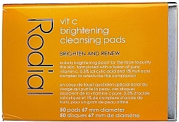 Gesichtsreinigungspads - Rodial Pure Vitamin C Formulated Brightening Cleansing Pad — Bild N3