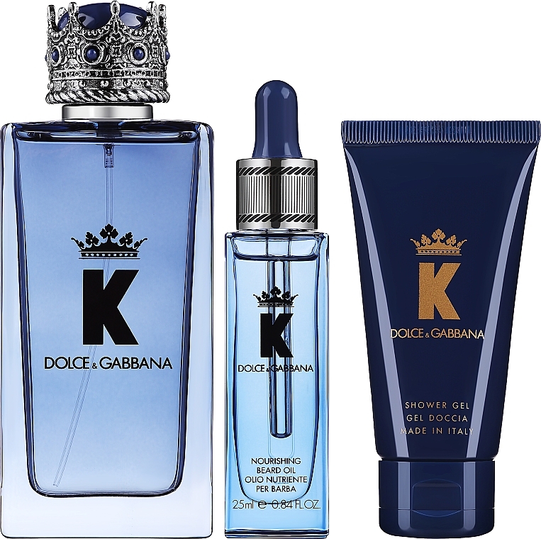 Dolce&Gabbana K Eau De Parfum - Duftset (Eau de Parfum 100ml + Duschgel 50ml + Körperöl 25ml)  — Bild N1