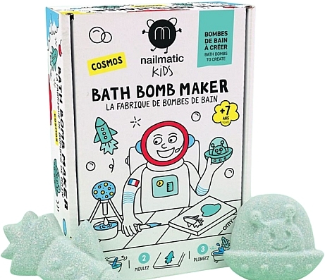 Badeset - Nailmatic DIY Kit Cosmos Bath Bomb Maker  — Bild N1