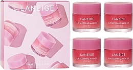 Düfte, Parfümerie und Kosmetik Set - Laneige Travel Exclusive (lip/mask/4x20g)