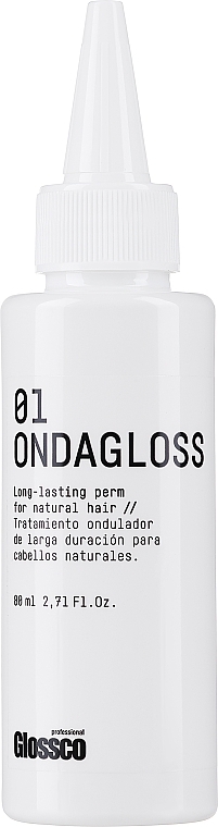 Dauerwelle-Lotionen für normales Haar - Glossco Ondagloss Perm No1 Normal Hair — Bild N1