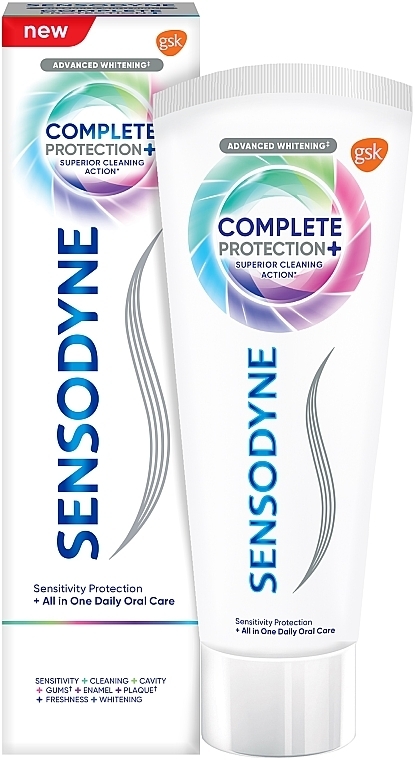 Zahnpasta Umfassender Schutz+ - Sensodyne Complete Protection+ Toothpaste — Bild N1