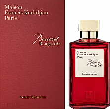 Maison Francis Kurkdjian Baccarat Rouge 540 Extrait de Parfum - Extrait de Parfum — Bild N4