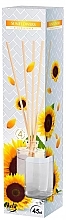 Raumerfrischer Sonnenblumen - Bispol Reed Diffuser — Bild N1