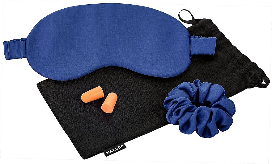 Schlafset im Geschenkkoffer Relax Time - MAKEUP Gift Set Blue Sleep Mask, Scrunchie, Ear Plugs (1 St.) — Bild N1
