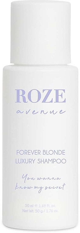 Shampoo für blondes Haar - Roze Avenue Forever Blonde Luxury Shampoo — Bild N2
