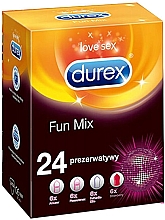 Düfte, Parfümerie und Kosmetik Kondome Fun Mix 24 St. - Durex Fun Mix