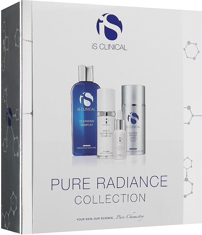 Set zur Hautaufhellung - Is Clinical Pure Radiance Collection (cl/gel/180ml + serum/15ml + cr/30g + sun/cr/100g) — Bild N4