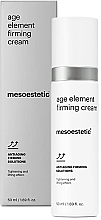 Gesichtscreme - Mesoestetic Age Element Firming Cream — Bild N1