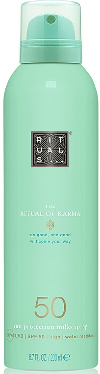 Sonnenschutzmilch in Sprayform SPF 50 - Rituals The Ritual of Karma Sun Protection Milky Spray 50 — Bild N1