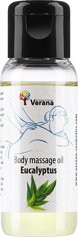 Körpermassageöl Eucalyptus - Verana Body Massage Oil  — Bild N1