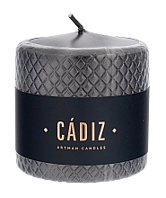 Düfte, Parfümerie und Kosmetik Dekorative Kerze 9.5x7.8 cm, schwarz - Artman Cadiz