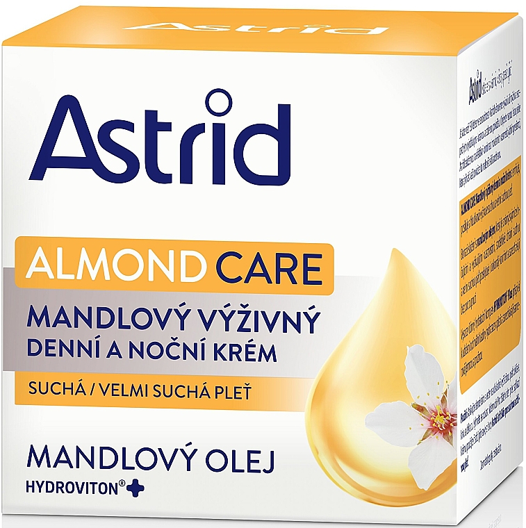 Pflegecreme für trockene bis sehr trockene Haut - Astrid Almond Care Cream — Bild N1