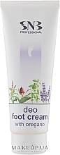 Düfte, Parfümerie und Kosmetik Desodorierende Fußcreme - SNB Professional Deo Foot Cream 