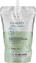 Düfte, Parfümerie und Kosmetik Beruhigendes Shampoo für trockene und empfindliche Kopfhaut - Wella Professionals Elements Calming Shampoo (Doypack)