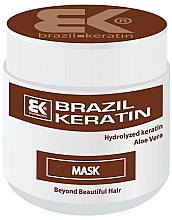 Düfte, Parfümerie und Kosmetik Regenerierende Haarmaske mit Keratin und Aloe Vera - Brazil Keratin Chocolate Mask