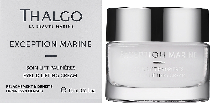 Festigende Augenkonturcreme mit Lifting-Effekt - Thalgo Exception Marine Eyelid Lifting Cream — Bild N2