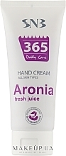 Düfte, Parfümerie und Kosmetik Handcreme mit Apfelbeersaft - SNB Professional 365 Aronia Hand Cream 