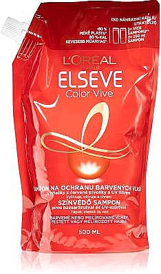 Shampoo für gefärbtes Haar - L'Oreal Paris Elseve Shampoo Color Vive Refill — Bild N1
