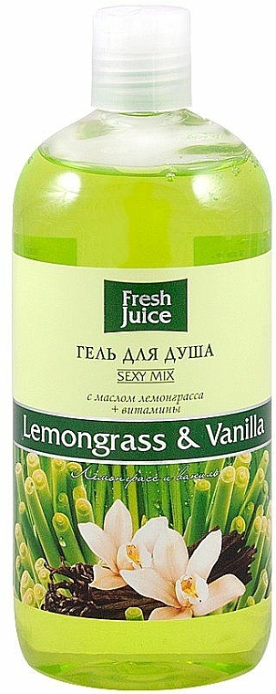 Duschgel "Zi­t­ro­nen­gras & Va­nil­le" - Fresh Juice Sexy Mix Lemongrass & Vanilla — Bild N3