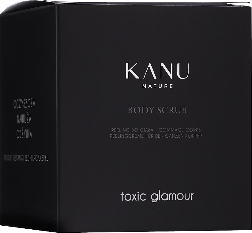 Pflegende Peelingcreme für den Körper mit Olivenöl, Kakao- und Sheabutter - Kanu Nature Toxic Glamour Body Scrub — Bild N2