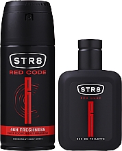 STR8 Red Code - Duftset (Eau de Toilette 50ml + Deospray 150ml) — Bild N2