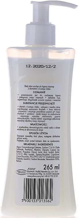 Hypoallergene Emulsion für die Intimhygiene mit Ziegenmilch - Bialy Jelen Hypoallergenic Emulsion For Intimate Hygiene — Foto N3