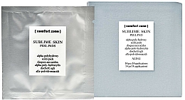 Düfte, Parfümerie und Kosmetik Glättende Gesichtspads mit Alpha-Hydroxysäure - Comfort Zone Sublime Skin Peel Pads