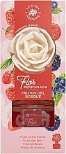 Düfte, Parfümerie und Kosmetik Aromadiffusor in Form einer Blume Beeren - La Casa De Los Aromas Reed Diffuser Fruits Of The Forest 