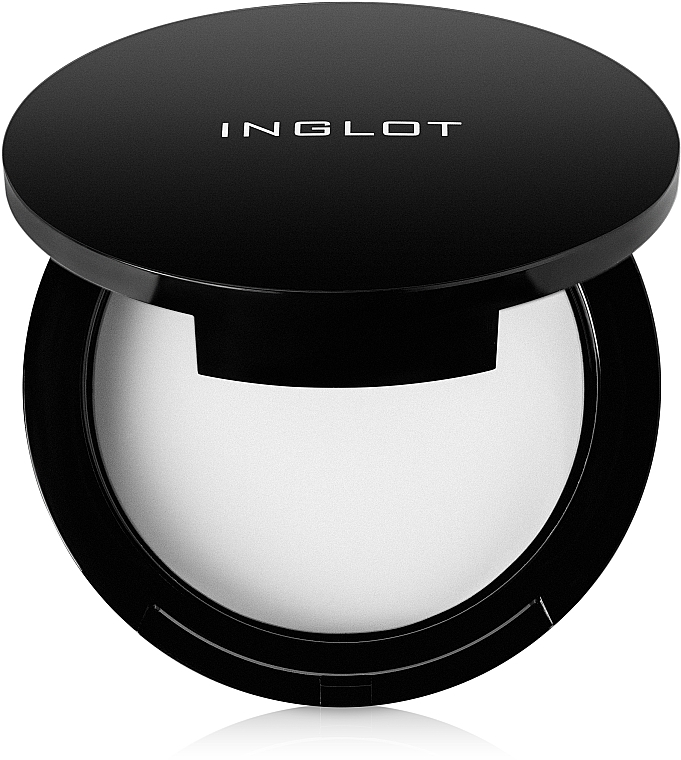 Kosmetiktasche mit Spiegel rund glänzend - Inglot Freedom System Round Gloss Palette-1 — Bild N1