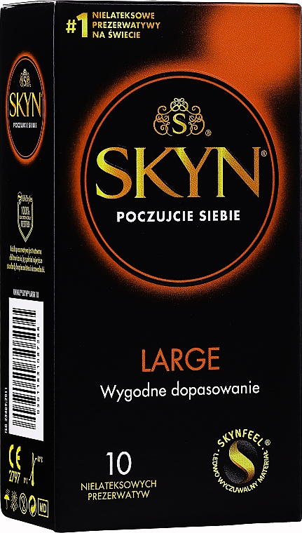 Kondome Skyn Large 10 St. - Unimil Skyn Large — Bild N1