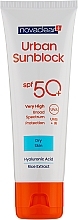 Düfte, Parfümerie und Kosmetik Sonnenschutz-Gesichtscreme für trockene Haut SPF 50+ - Novaclear Urban Sunblock Protective Cream SPF 50+