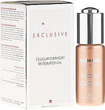 Düfte, Parfümerie und Kosmetik Regenerirendes Gesichtsöl für die Nacht - Skincode Exclusive Cellular Overnight Restoration Oil
