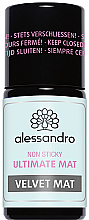 Düfte, Parfümerie und Kosmetik Matter Nagelgel ohne klebrige Schicht - Alessandro International Ultimate Mat Non Sticky