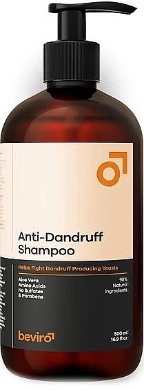 Anti-Schuppen Shampoo mit Aloe Vera und Aminosäuren - Beviro Anti-Dandruff Shampoo — Bild N2