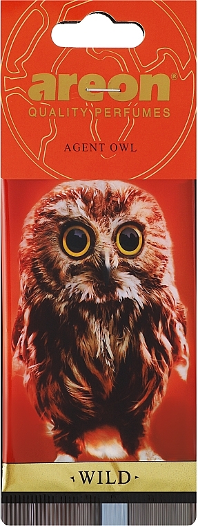 Auto-Lufterfrischer - Areon Car Perfume Wild Agent Owl  — Bild N1