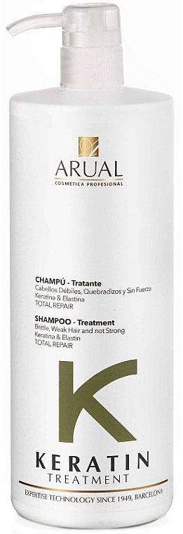 Shampoo mit Keratin und Elastin - Arual Keratin Shampoo — Bild N2