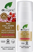 Anti-Aging-Gesichtscreme mit Drachenblut - Dr. Organic Pro Collagen Plus+ Anti Aging Moisturiser With Dragons Blood — Bild N2