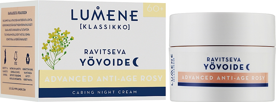 Nachtcreme für das Gesicht - Lumene Klassikko Advanced Anti-Age Rosy — Bild N2