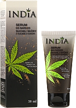 Düfte, Parfümerie und Kosmetik Feuchtigkeitsspendendes Gesichts- und Handserum für sehr trockene Haut mit Cannabisöl - India Serum For Very Dry Skin With Cannabis Oil