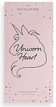 Düfte, Parfümerie und Kosmetik Lidschattenpalette mit 18 Farben - I Heart Revolution Unicorn Heart Palette