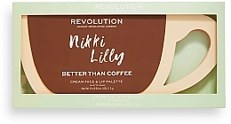 Palette für Gesicht und Lippen - Makeup Revolution X Nikki Lilly Coffee Cup Cream Face & Lip Palette — Bild N4