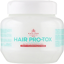 Düfte, Parfümerie und Kosmetik Haarmaske mit Keratin, Kollagen und Hyaluronsäure - Kallos Cosmetics Pro-Tox Hair Mask