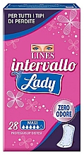 Düfte, Parfümerie und Kosmetik Slipeinlagen 28 St. - Lines Intervallo Lady Plus Maxi