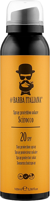 Sonnenschutzspray - Barba Italiana Scirocco Sun Protective Sprey SPF 20 — Bild N1