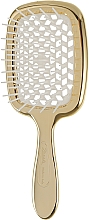 Düfte, Parfümerie und Kosmetik Haarbürste gold mit weiß - Janeke Superbrush Limited Gold