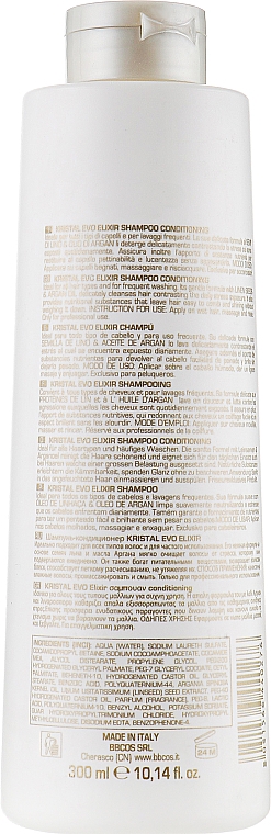 Shampoo-Elixier für das Haar - Bbcos Kristal Evo Elixir Shampoo Conditioning — Bild N2