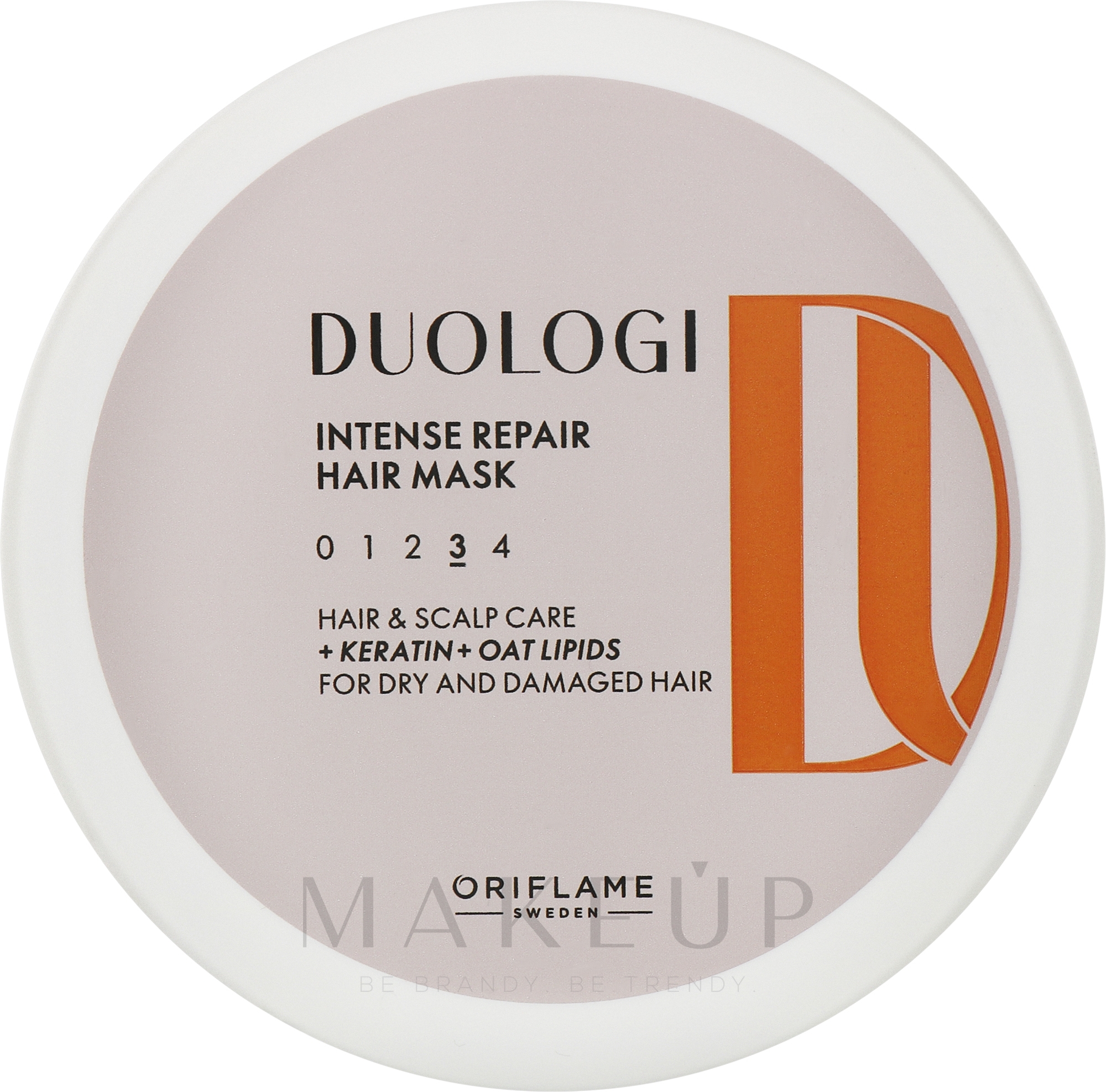 Maske zur intensiven Haarwiederherstellung - Oriflame Duologi Intense Repair Hair Mask — Bild 200 ml